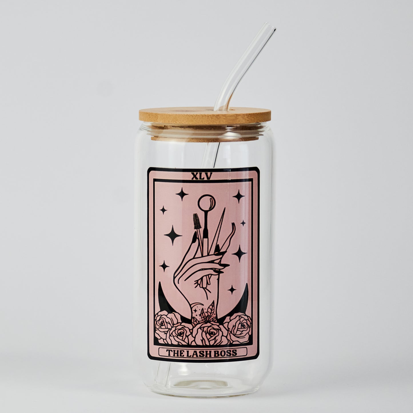Carte de tarot Lash Boss ♡ Canette en verre
