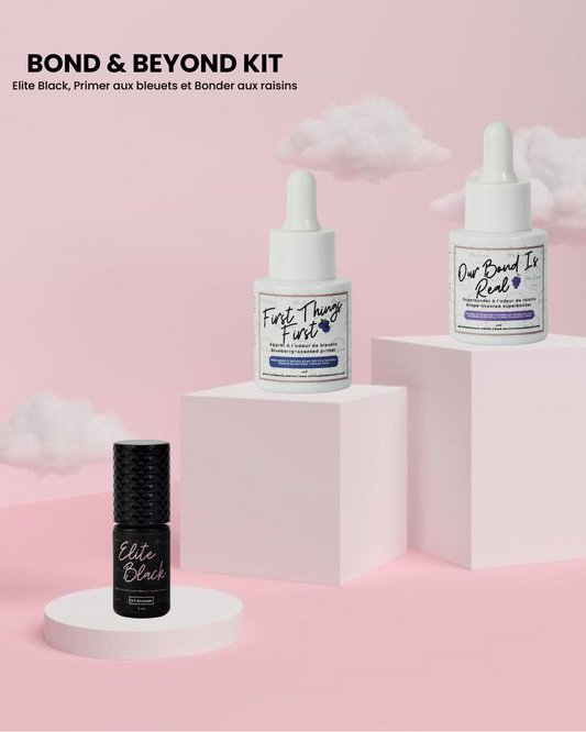 Bond & Beyond Kit ♡ Ensemble colle, primer et bonder