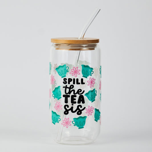 Spill The Tea ♡ Canette en verre
