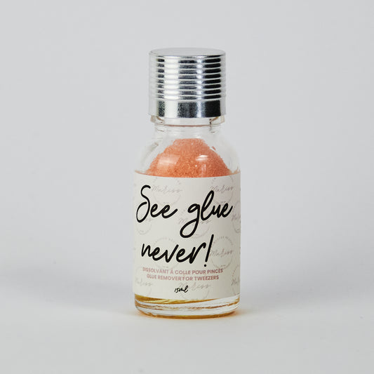 Dissolvant à colle pour pinces